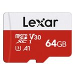 <span class="title">【タイムセール特価で36%割引】 Lexar microSD 64GB microSDカード</span>