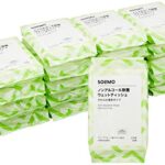 <span class="title">【20%割引クーポン】[Amazonブランド]SOLIMO ノンアルコール 除菌 ウェットティッシュ やわらか薄手タイプ 60枚入×20個 (1200枚) 日本製 グレープフルーツ種子エキス配合</span>