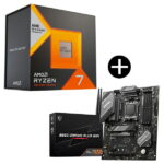 <span class="title">【1位交代】【9/5限定!エントリー&抽選で最大100％Pバック】AMD AMD Ryzen7 7800X3D W/O Cooler (8C/16T 4.2Ghz 120W) 100-100000910WOF ゲーミングプロセッサー + MSI B650 GAMING PLUS WIFI マザーボード セット（楽天リアルタイムランキング）</span>