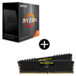 <span class="title">【1位交代】【国内正規品】 AMD Ryzen 7 5700X W/O Cooler CPU + Corsair CMK32GX4M2E3200C16 Black VENGEANCE LPXシリーズ デスクトップ用メモリ 32GB(16GBx2) セット（楽天リアルタイムランキング）</span>