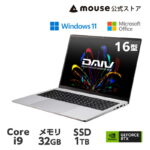 <span class="title">【1位交代】【2万円オフクーポン★12/1まで】ノートパソコン Office付き 新品 DAIV Z6-I9G70SR-A クリエイターPC 16型 WQXGA液晶 Core i9-13900H 32GB メモリ 1TB M.2 SSD GeForce RTX 4070 mouse マウス おすすめ（楽天リアルタイムランキング）</span>