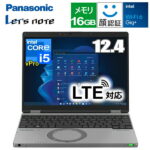 <span class="title">【1位交代】【SIMフリー/メモリ16GB搭載】 Panasonic レッツノート ノートパソコン CF-SR3SFAKS Windows 10 Pro 12.4型 FHD+ Core i5 メモリ 16GB SSD 256GB Wi-Fi6 顔認証 webカメラ パナソニック CFSR3SFAKS CF-SR3 コンパクト Let’s note モバイルPC Wondows11ダウングレードモデル（楽天リアルタイムランキング）</span>