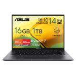 <span class="title">ASUS Zenbook 14 Ryzen 7搭載！12%割引セール中！</span>