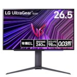 <span class="title">31%OFF！有機ELで究極のゲーミング体験！LG UltraGearモニターがタイムセール中！</span>