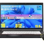 <span class="title">【35%OFF!爆速16GBメモリ搭載】富士通AシリーズノートPCが驚きの価格で!</span>