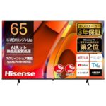 <span class="title">65インチ大画面4Kテレビが衝撃の30%オフ！</span>